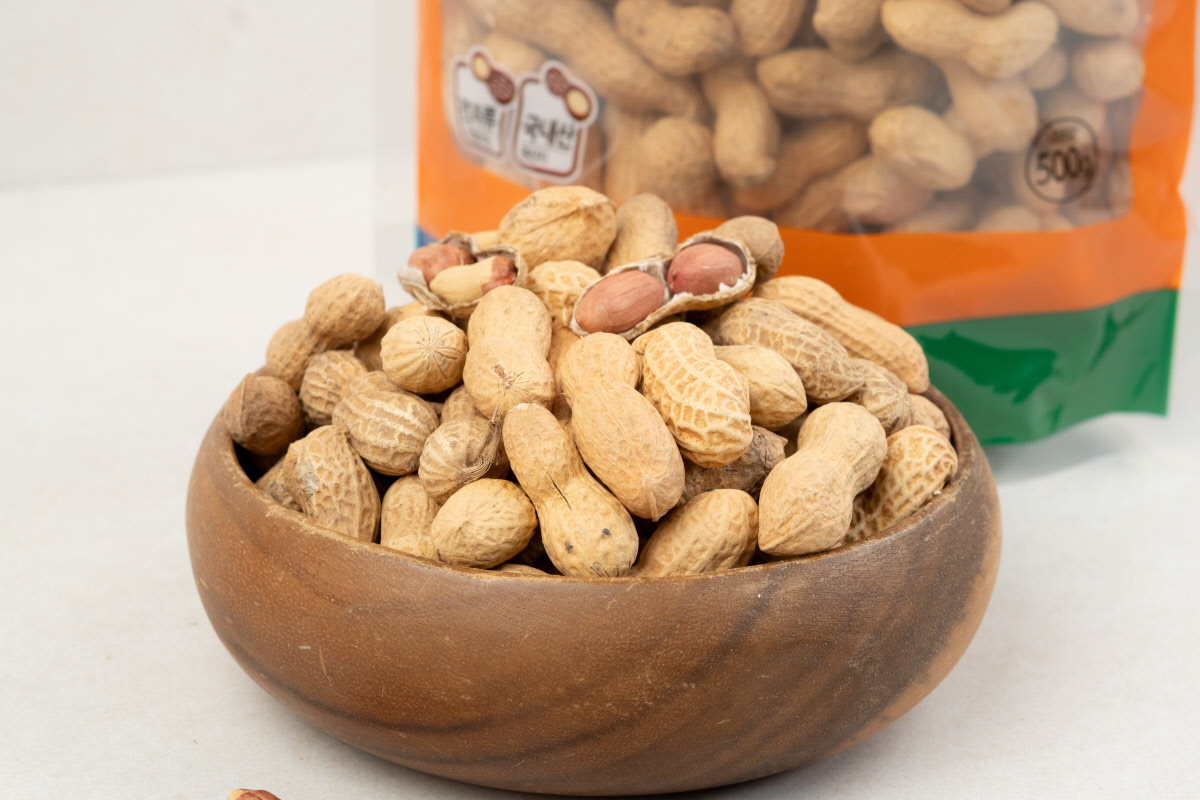 국산 볶은 피땅콩 500g 고소한 국내산 땅콩 견과류 건강한 간식