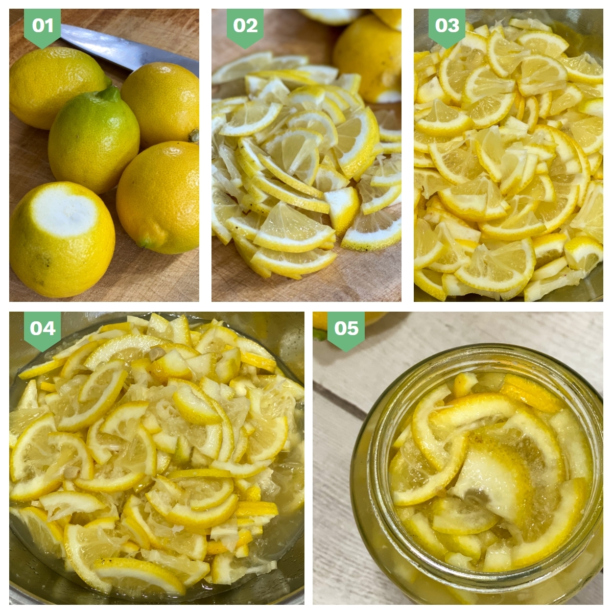 제주 무농약레몬으로 레몬소금을 만드는 과정